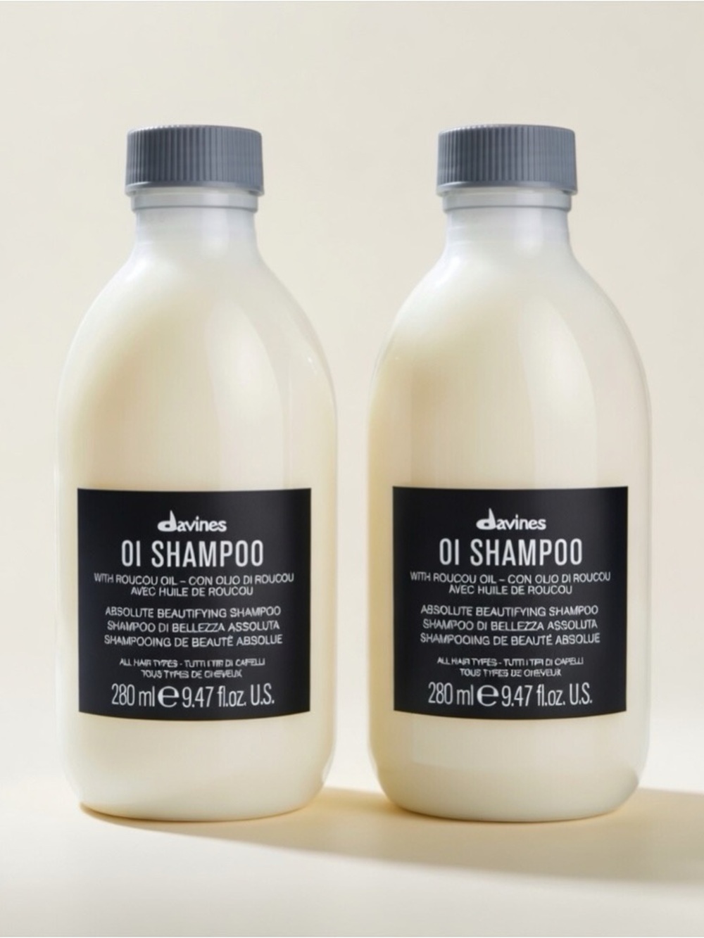 Davines OI Shampoo - 2 Pack